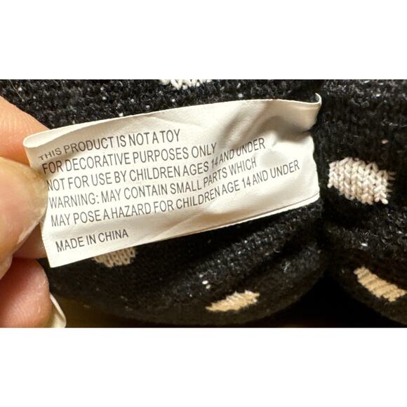 Triple Stacked Puffy Pokadot Pumpkins Fallfest Decoration - Picture 5 of 8